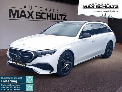 Gebraucht Mercedes E220 AMG 197 PS (144 kW) 2025 Unilack polarweiß Kombi