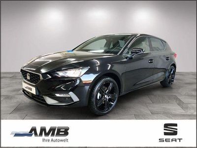 Neu Seat Leon Black Edition 150 PS (110 kW) 2025 Schwarz Limousine