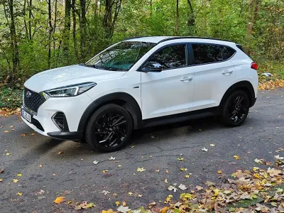 Usata Hyundai Tucson N Line 177 CV (130 kW) 2019 Bianco SUV