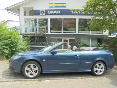 Gebraucht Saab 9-3 Cabriolet Vector 196 PS (144 kW) 2009 Blau Cabrio