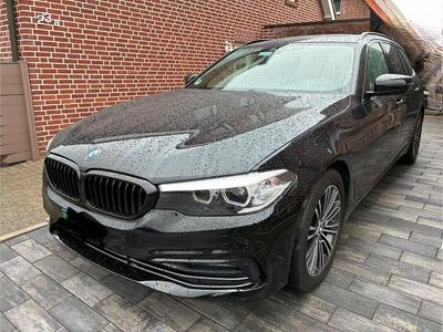 Gebraucht BMW 520 Sport Line 190 PS (139 kW) 2019 Schwarz Kombi