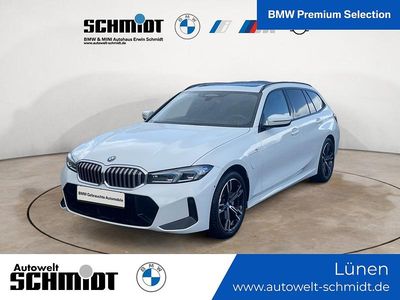 Gebraucht BMW 330e M Sport 292 PS (214 kW) 2023 Alpinweiß uni Kombi