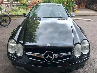 Gebraucht Mercedes SL600 512 PS (376 kW) 2005 Schwarz Cabrio