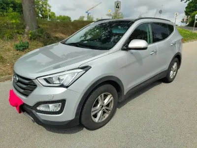 Gebraucht Hyundai Santa Fe 197 PS (144 kW) 2016 Silber SUV