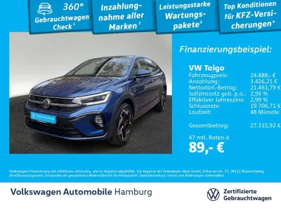 Brugt VW Taigo R-line 116 HK (85 kW) 2025 Blå SUV