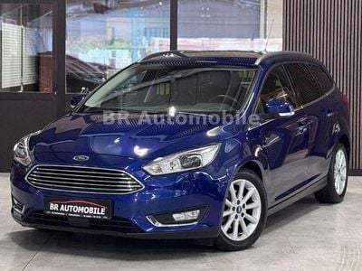 Indicblau metallic Gebraucht 2016 Ford Focus Titanium Kombi | 9.490 € (Etwas zu teuer)