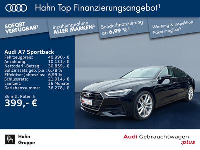 gebraucht Audi A7 Sportback 50TFSIe qua S-Trc Virtual Navi LED ACC