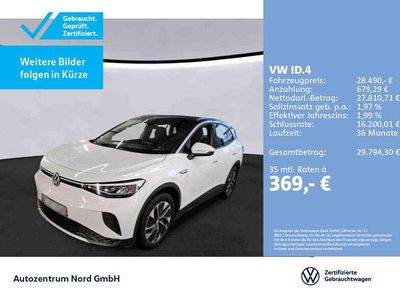 Gebraucht VW ID.4 Pro Performance 150 kW (204 PS) 2022 Weiß SUV