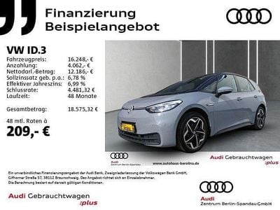Gebraucht VW ID.3 Pure 110 kW (150 PS) 2021 Grau Kleinwagen