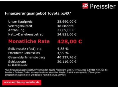 Neu Toyota bZ4X 164 kW (224 PS) 2026 Grau SUV