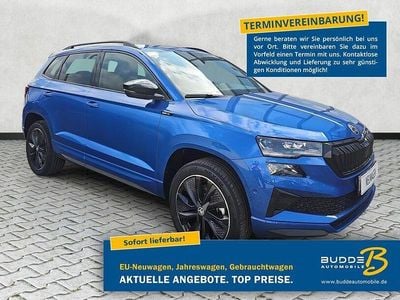 Neu Skoda Karoq SportLine 150 PS (110 kW) 2026 Raceblau metallic SUV