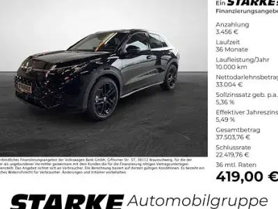 Ny VW T-Roc Cabriolet R-line 150 HK (110 kW) 2026 Sort SUV