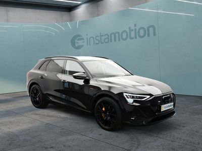 gebraucht Audi e-tron 55 quattro S line Optik-Schwarz+/B+O/LederValcona