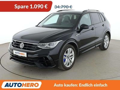 Second-hand VW Tiguan R 320 CP (235 kW) 2021 Negru SUV