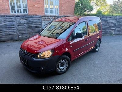 Second-hand VW Caddy Maxi 102 CP (75 kW) 2011 Roșu Monovolum