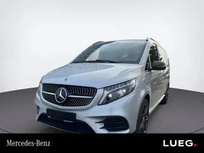 Gebraucht Mercedes V300 Night 237 PS (174 kW) 2022 Silber Van / Kleinbus