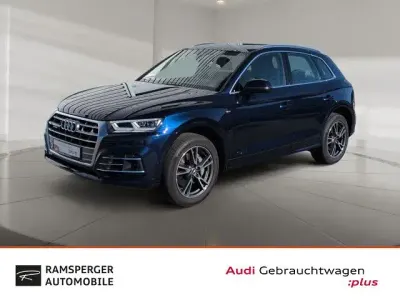 Used Audi Q5 Design 299 HP (219 kW) 2020 Blue SUV