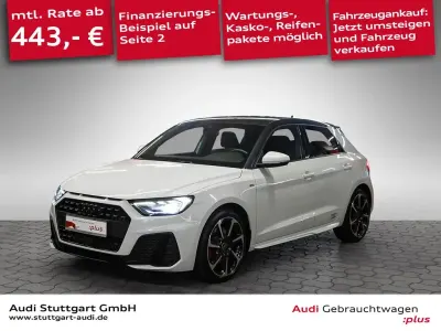 Gebraucht Audi A1 Sportback S-Line 207 PS (152 kW) 2022 Gletscherweiß metallic Kleinwagen