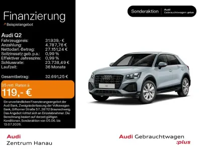Gebraucht Audi Q2 Advanced Plus 150 PS (110 kW) 2025 Pfeilgrau perleffekt SUV