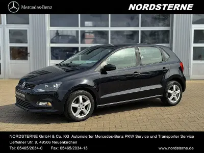 Brugt VW Polo Trendline 75 HK (55 kW) 2014 Sort Hatchback