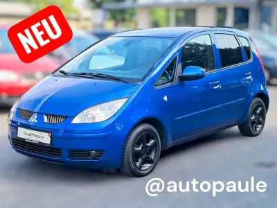 Gebraucht Mitsubishi Colt Motion 95 PS (69 kW) 2007 Blau Van / Kleinbus