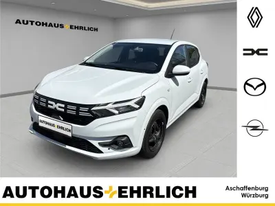 Gebraucht Dacia Sandero Expression 91 PS (66 kW) 2024 Weiß Limousine