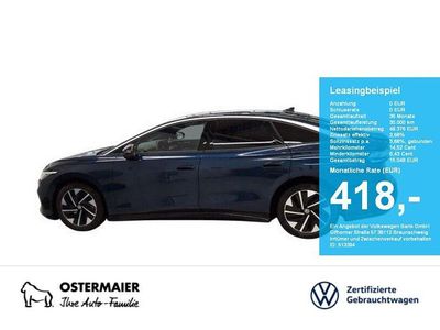 Gebraucht VW ID.7 Pro 210 kW (286 PS) 2025 Aquamarinblau metallic Limousine