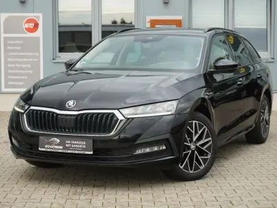 Gebraucht Skoda Octavia Clever 116 PS (85 kW) 2022 Schwarz Kombi