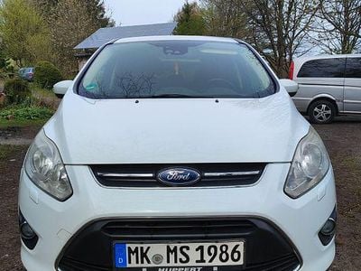 Gebraucht Ford C-MAX Trend 101 PS (74 kW) 2014 Weiß Van / Kleinbus