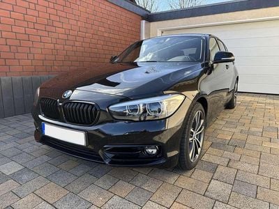 Usata BMW 120 Sport Line 184 CV (135 kW) 2019 Nero Utilitaria