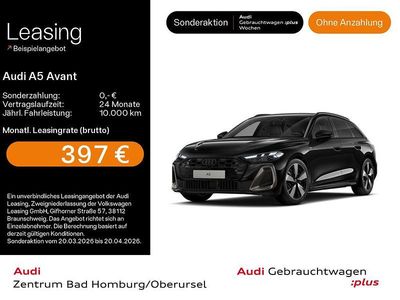 Gebraucht Audi A5 Edition .1 204 PS (150 kW) 2025 Mythosschwarz metallic Kombi