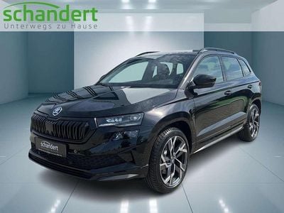 Schwarzmagic perleffekt Gebraucht 2025 Skoda Karoq SportLine SUV | 43.440 € (Teuer)