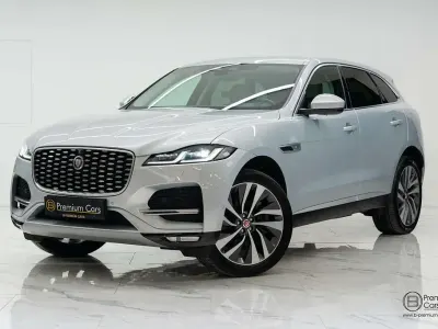 Gebraucht Jaguar F-Pace Luxury 404 PS (297 kW) 2021 Silber SUV