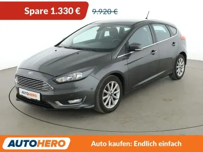 Gebraucht Ford Focus Titanium 125 PS (91 kW) 2016 Grau Limousine