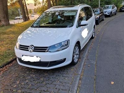 Gebraucht VW Sharan 177 PS (130 kW) 2014 Weiß Van / Kleinbus