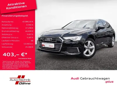 Brugt Audi A6 Design 204 HK (150 kW) 2023 Sort Stationcar