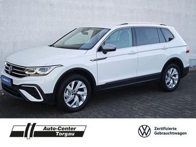 Weiß Gebraucht 2021 VW Tiguan Allspace Life SUV | 25.889 € (Fairer Preis)
