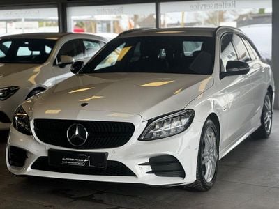 Gebraucht Mercedes C220 AMG 194 PS (142 kW) 2021 Weiß Kombi