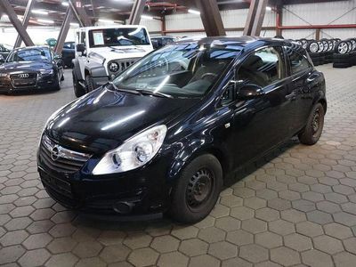Gebraucht Opel Corsa Basis 60 PS (44 kW) 2008 Schwarz Kleinwagen