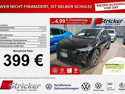 Gebraucht Audi Q4 Sportback e-tron Sport 219 kW (299 PS) 2023 Schwarz SUV