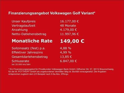 gebraucht VW Golf VII VII Variant 2.0 TDI Comfortline Navi ACC Li