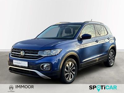 Gebraucht VW T-Cross Active 95 PS (69 kW) 2022 Blau SUV