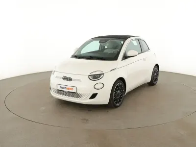 Gebraucht Fiat 500e La Prima 86 kW (118 PS) 2023 Weiß Cabrio