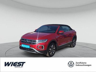 Gebraucht VW T-Roc Cabriolet Move 116 PS (85 kW) 2024 Kings red metallic Cabrio