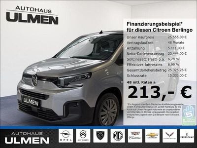 Grau Gebraucht 2024 Citroën Berlingo Feel Van / Kleinbus | 25.555 € (Fairer Preis)