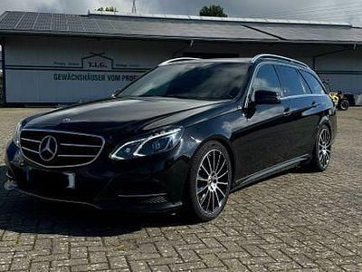 Usata Mercedes E350 Avantgarde 258 CV (189 kW) 2015 Nero Berlina