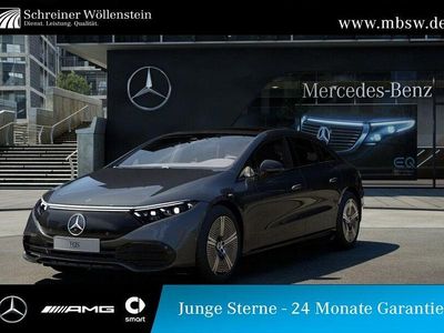 Gebraucht Mercedes EQS450+ Night 244 kW (333 PS) 2021 Metalliclack graphitgrau Limousine