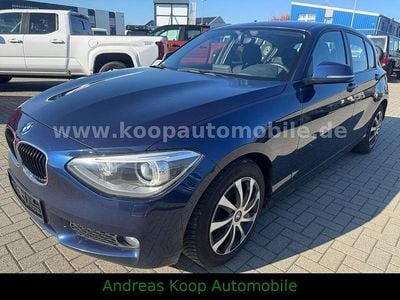 Gebraucht BMW 116 Sport Line 136 PS (100 kW) 2011 Blau Kleinwagen