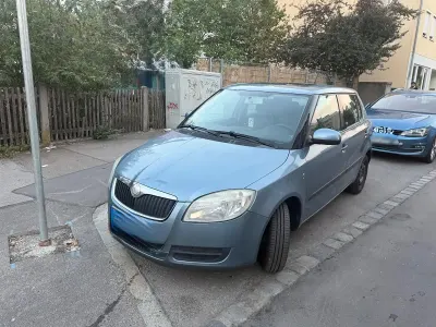Gebraucht Skoda Fabia 69 PS (50 kW) 2007 Blau Kleinwagen