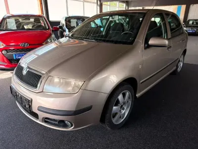 Gebraucht Skoda Fabia Elegance 75 PS (55 kW) 2006 Beige Limousine